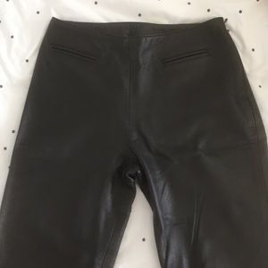 Leather pants